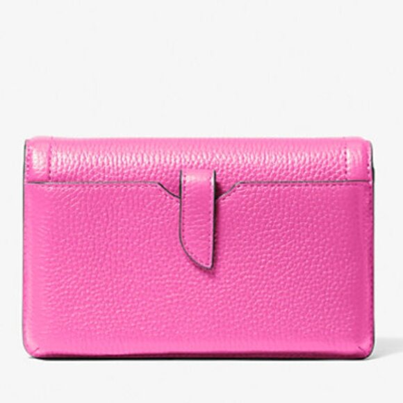 Michael Kors pink pebbled leather crossbody purse - Picture 2 of 8